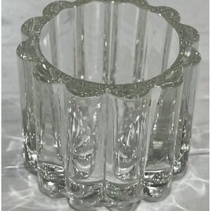 Vintage Glass Salt Cellar bundle of 3- Open Salts